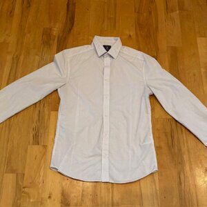 H&M Men's Dress Shirt - Slim Fit - Small